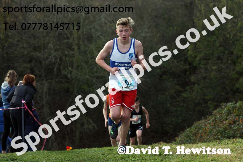Boys under-15s 2017 Start Fitness North Eastern Harrier League, Aykley Heads, Durham. Photo:  David T. Hewitson/Sports for All Pics